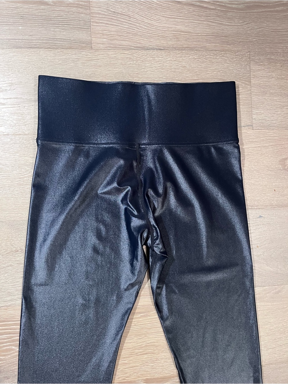 Carbon38 Takara Shine High Rise Leggings Shiny Black Large L - Picture 5 of 6